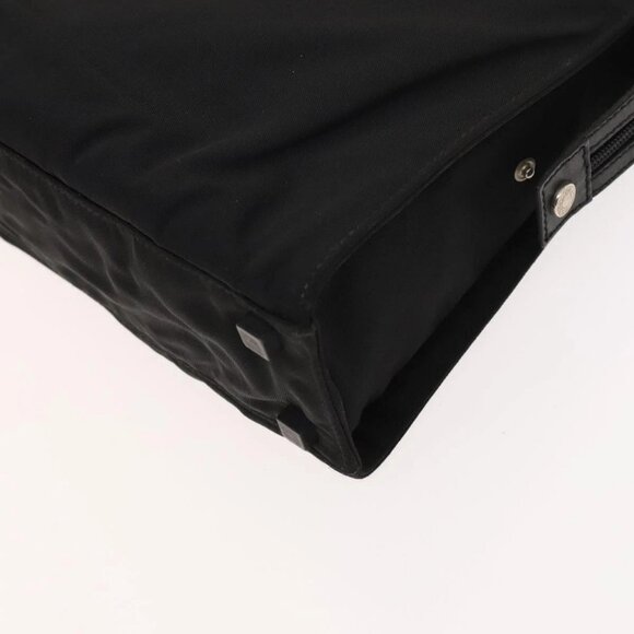 GUCCI Hand Bag Nylon Black Silver 015 3707 Auth 118899 - Picture 4 of 16